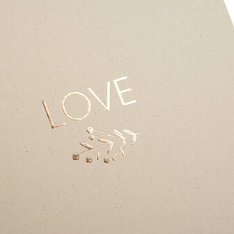 Goldbuch trouwalbum Love natuur 08768