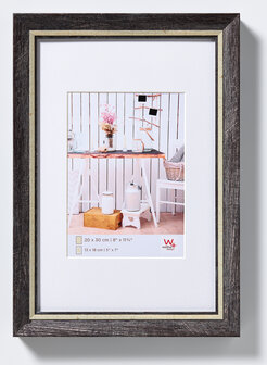 Walther Chalet fotolijst 15x20 cm grijs