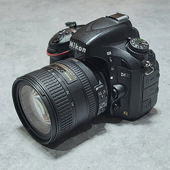Nikon D610 + 24-85mm occasion