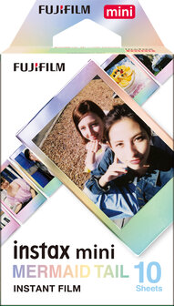 Fujifilm Instax mini Mermaid Tail instant film 10 sheets