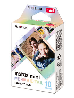 Fujifilm Instax mini Mermaid Tail instant film 10 sheets