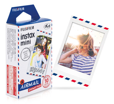 Fujifilm Instax mini Airmail instant film 10 sheets