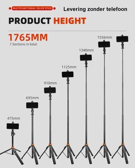 Kingjoy M080 Bluetooth Selfiestick