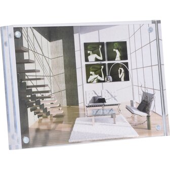 Henzo Clear Style 10x15 cm Acryl fotobloklijst 