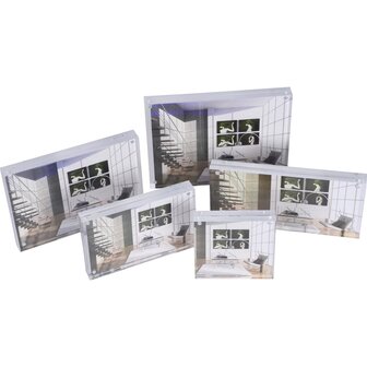 Henzo Clear Style 10x15 cm Acryl fotobloklijst 
