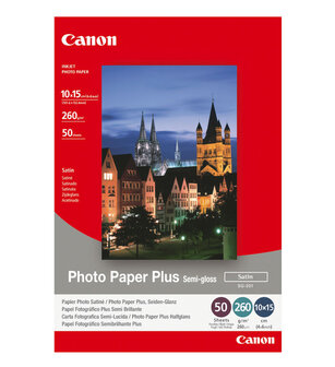 Canon 10x15 Photo Paper Plus Semi-Gloss Satin SG-201
