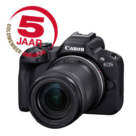 Canon EOS R50 zwart + RF-S 18-150mm F/3.5-6.3 IS STM