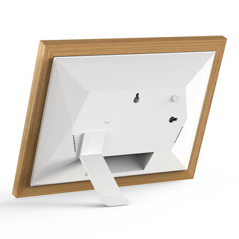 Braun DigiFrame 10W WiFi wit beuken