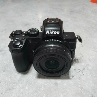 Nikon Z50 + Nikkor Z DX 16-50mm f3.5-6.3 VR occasion
