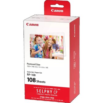 Canon RP-108 dyesubpapier+folie 10x15 formaat