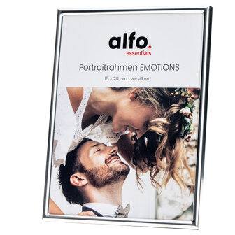 alfo. Emotions fotolijst 15x20 cm zilver glans
