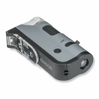 Carson Handmicroscoop MP-250 MicroFlip 100-200x met Smartphone Adapter