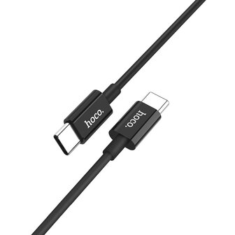 Hoco Charge&amp;Synch USB-C to USB-C Cable Black