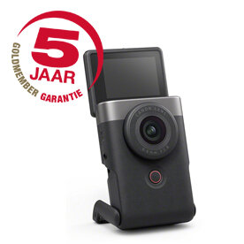 Canon Powershot V10 Vlog kit zilver