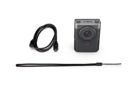 Canon Powershot V10 Vlog kit zilver