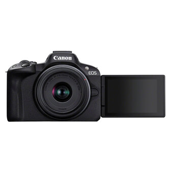 Canon EOS R50 ZWART + RF-S 18-45 IS STM