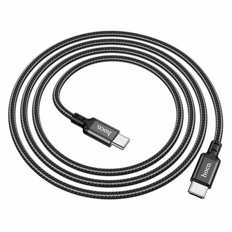 Hoco 60W kabel USB-C naar USB-C nylon