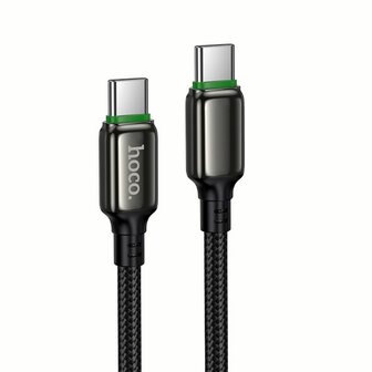 Hoco 60W kabel USB-C naar USB-C nylon