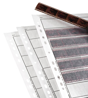Hama negatiefbladen pergamijn 7x6 strips kleinbeeld