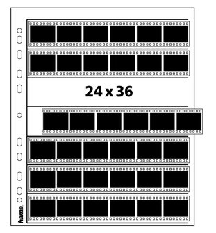 Hama 7x6 strips negatiefbladen kleinbeeld pergamijn