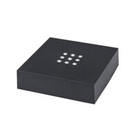 Sokkel witte leds batterijen 76x76x20 mm