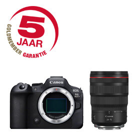 Canon EOS R6 Mark II body + RF 24-70mm F2.8 L IS USM