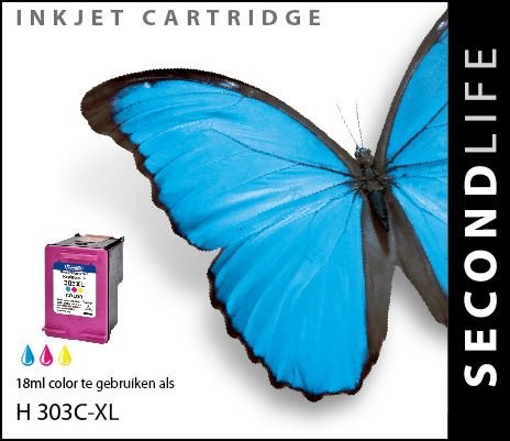 Secondlife inkt HP 303C-XL Color