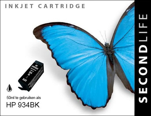 SecondLife HP 934 XL Black