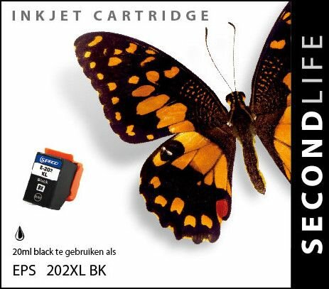 Secondlife inkt Epson 202 XL Black