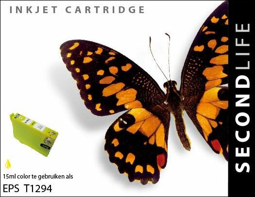 Secondlife inkt Epson T1294 Yellow