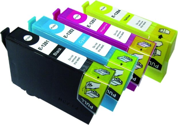 Secondlife inkt Multipack Epson T1281, T1282, T1283 en T1284