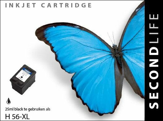 Secondlife inkt HP 56 XL Black