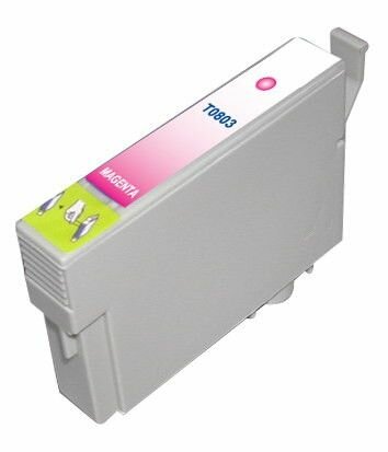 Secondlife inkt Epson T0803 Magenta