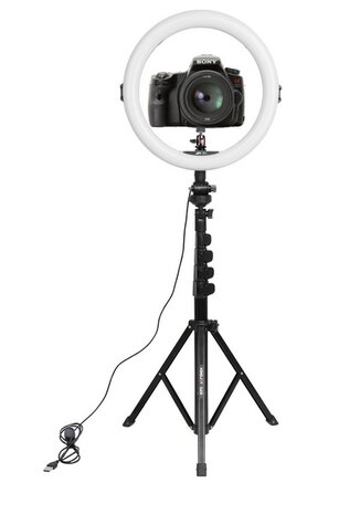 Kingjoy AFI LED RGB Ring Light R11F Statief kit