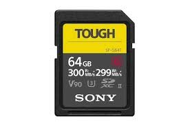 Sony SDXC UHS-II Card 64GB R300 W299