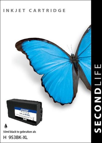 Secondlife inkt HP 953 XL Black