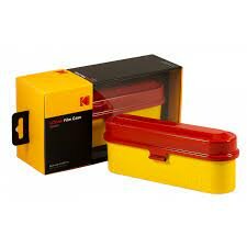 Kodak Film Case 135mm Red Yellow