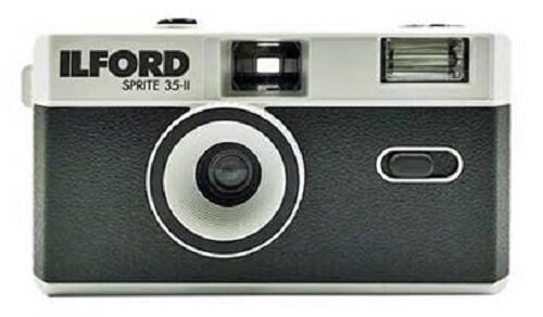 Ilford Sprite 35-II analoge camera black&silver
