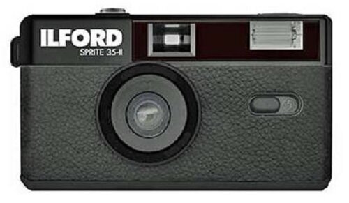 Ilford Sprite 35-II analoge camera zwart