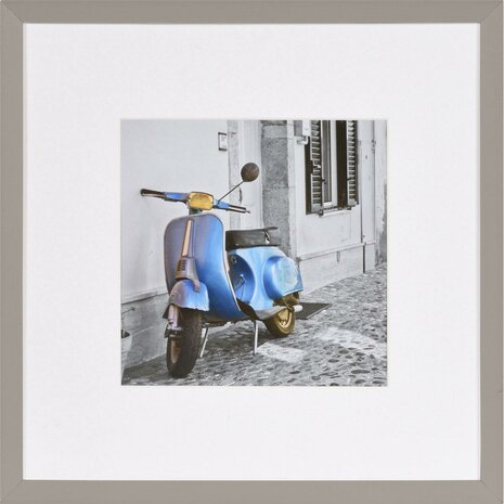 Henzo Umbria 30x30 cm fotolijst grijs bruin