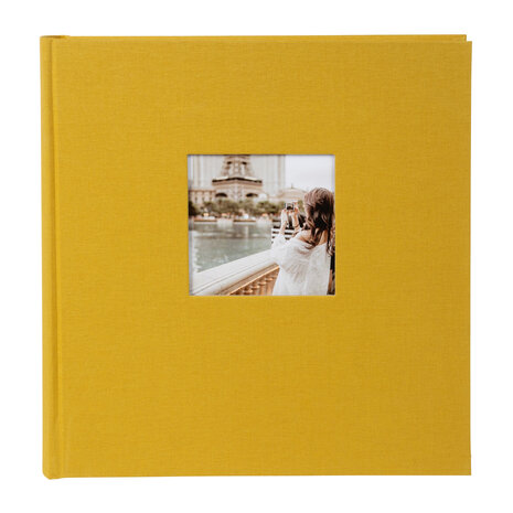 Goldbuch fotoalbum Bella Vista 31720 mosterd 30x31cm 100 blz