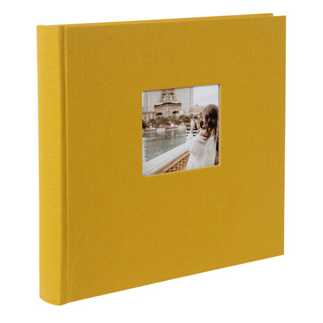Goldbuch fotoalbum Bella Vista 31720 mosterd 30x31cm 100 blz