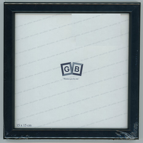 GB Fotolijst 15x15 cm zwart A65/4