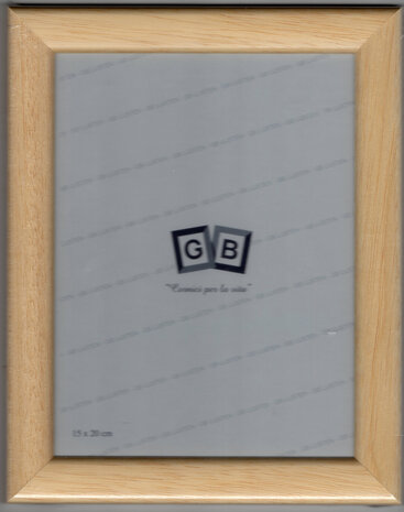 GB Houten fotolijst grenen breed 15x20 cm
