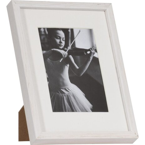 Henzo fotolijst Viola 10x15 cm wit