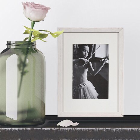 Henzo fotolijst Viola 10x15 cm wit