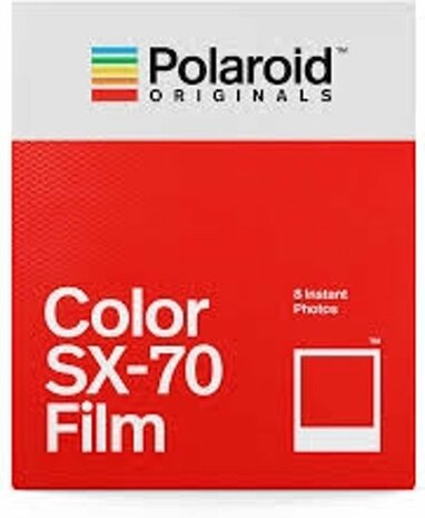 Polaroid SX-70 Color direct klaar film