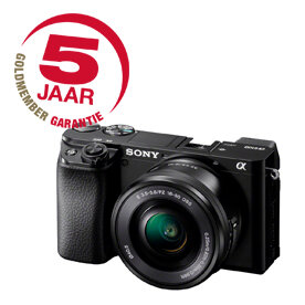 Sony A6100 body zwart + 16-50MM F/3.5-5.6 OSS