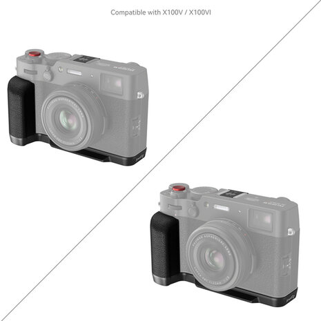 SmallRig 4556 L-vormige grip voor Fujifilm X100VI / X100V zwart