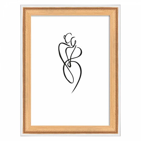 Walther Silhouette 10x15cm beuken fotolijst